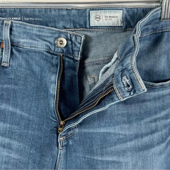 AG ADRIANO GOLDSCHMIED FARRAH ANKLE High-Rise Skinny Jeans Size 31 - Picture 5 of 13